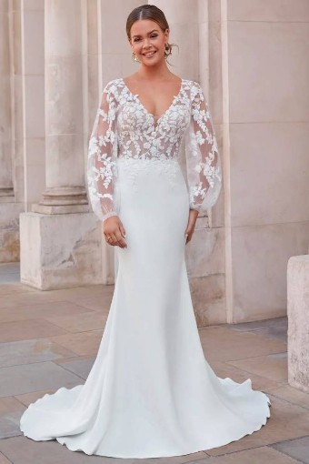 Justin Alexander Adore Style #Riley #0 Ivory thumbnail