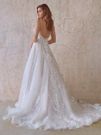 Maggie Sottero Style #Michelle - Unlined Bodice, Plain Tulle #2 thumbnail