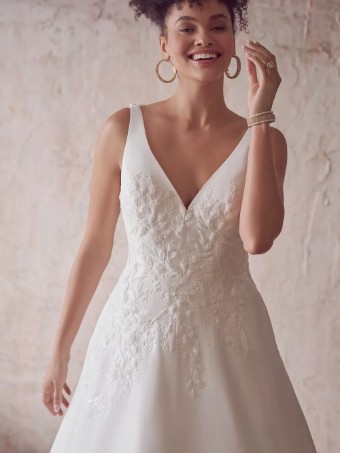 Maggie Sottero Style #Paxton  - Lace illusion back #1 thumbnail