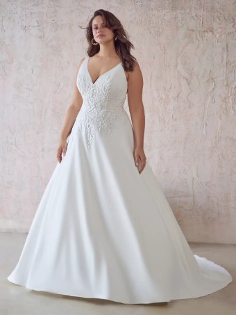Maggie Sottero Style #Paxton  - Lace illusion back #7 thumbnail