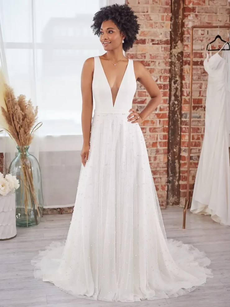sachin and babi light blue dress Timeless elegance never goes out of style #bride #bridetobe #bridalera  #weddingdress #fyp Bride to be | bridal era | Nola bride |maggie Sottero |  wedding gown | 2026 bride | 2027 bride