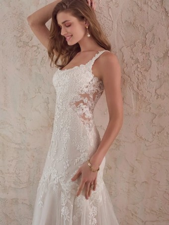 Maggie Sottero Style #Samantha - Lined Bodice, Sparkle Tulle 1 #1 thumbnail