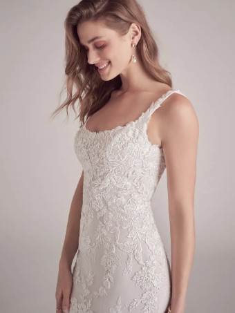 Maggie Sottero Style #Samantha - Lined Bodice, Sparkle Tulle 1 #9 thumbnail