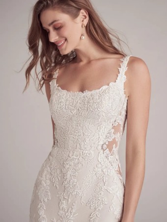 Maggie Sottero Style #Samantha - Lined Bodice, Sparkle Tulle 1 #3 thumbnail