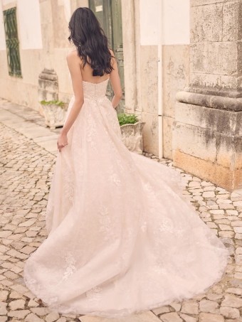 Maggie Sottero Style No. Chelsea Was: €1985 | Now Only: €950 #4 Ivory/Blush thumbnail