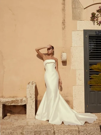 Modeca Bridal Wedding Dresses Ermaine Was: €1550 | Now Only: €1000 #0 Ivory thumbnail