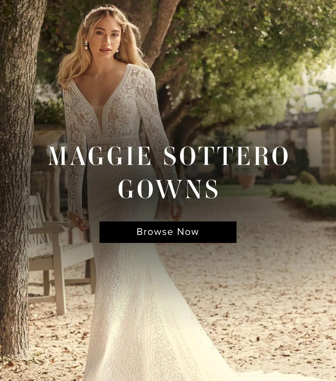 Maggie sottero lace wedding dress
